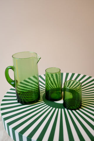 Verre Beldi Vert GM - Lot de 2